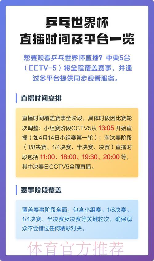 世界杯赛事直播平台与实时解说精选推荐